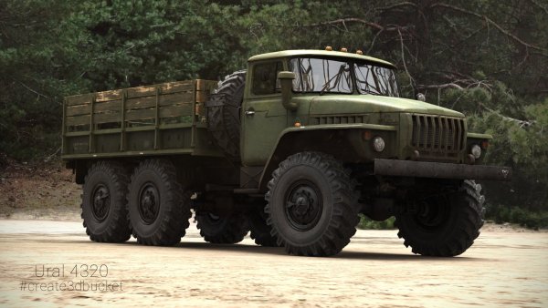 Урал 4320 армейский