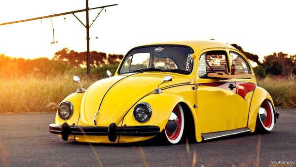 Volkswagen Beetle Yellow