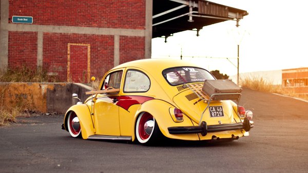 Volkswagen Beetle Yellow 1969