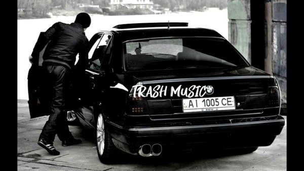 BMW e34 бандитская с ака47