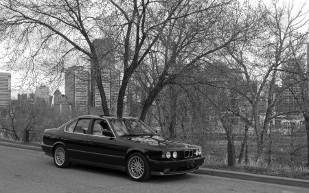 BMW e34 в 90-х