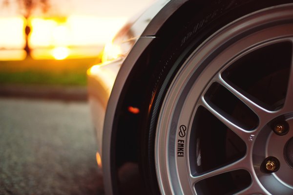 Красивые колеса машины