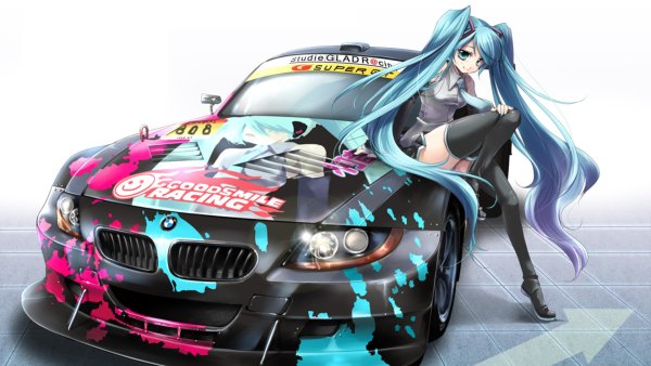 BMW m5 (e60) Hatsune Miku