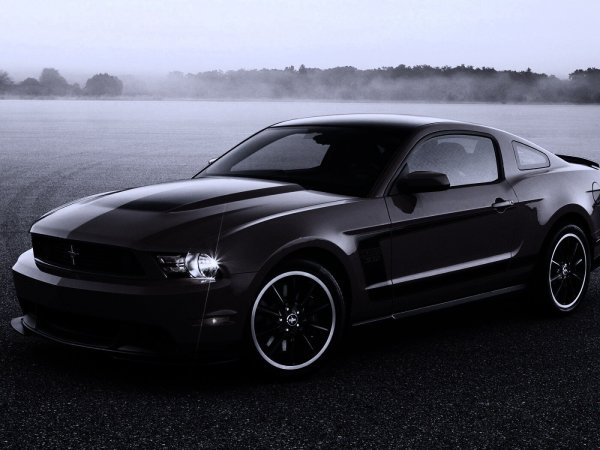 Форд Мустанг черный 80