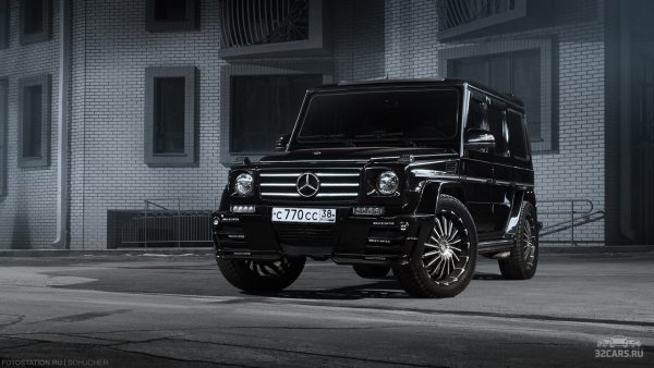 Mercedes Gelandewagen g55 AMG Бандитский