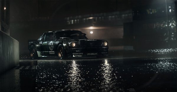 Кен блок Мустанг 1965 NFS