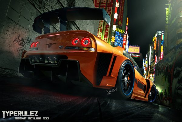 Nissan Skyline r34 NFS