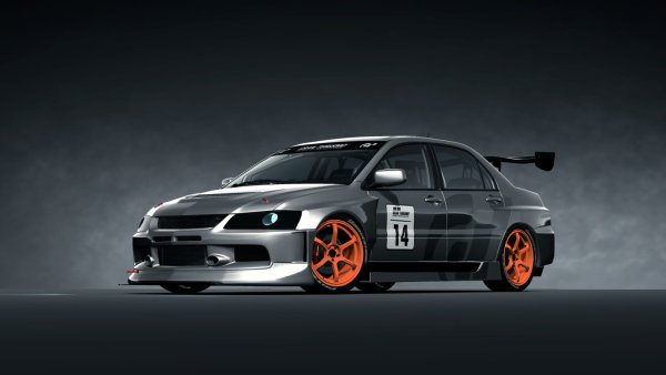 Mitsubishi Lancer Evolution 9 Art