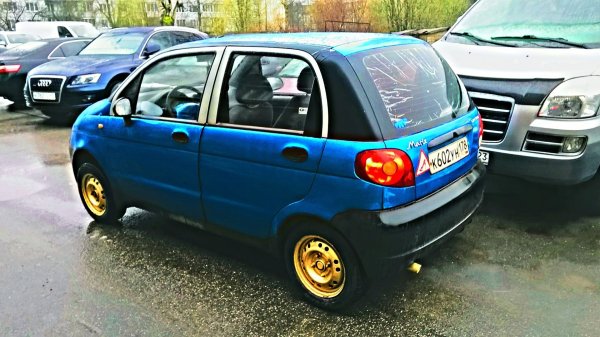 Daewoo Matiz темно синий
