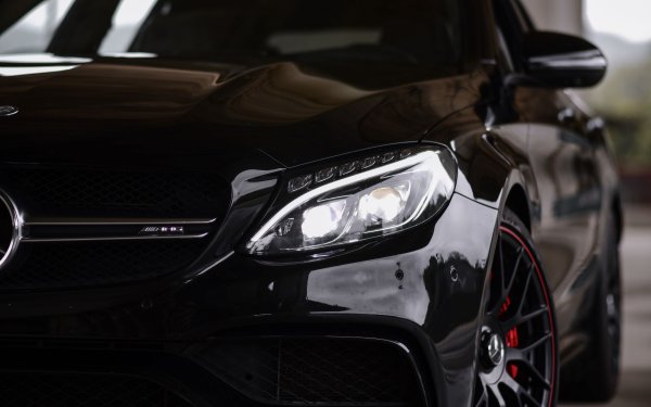 Фон для рабочего стола 4к Mercedes