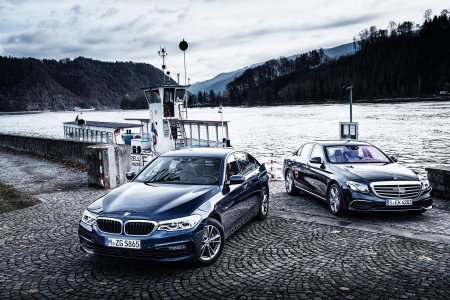 BMW e90 vs Mercedes c class w204