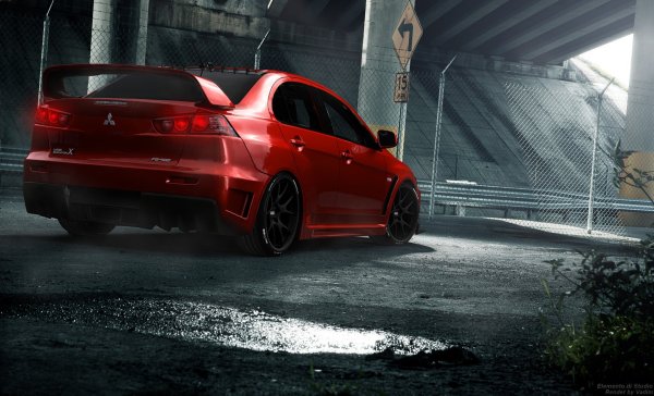Mitsubishi Lancer Evolution 10 Art