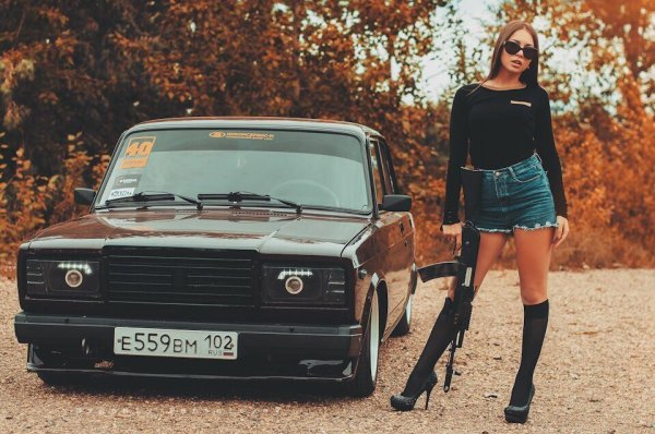 ВАЗ 2107 стиль бандитка