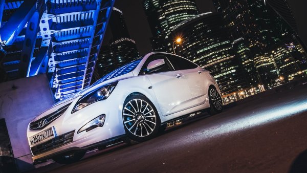 Хендай Солярис крутой