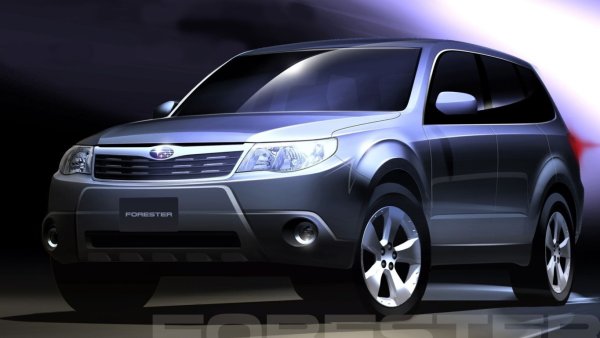 Subaru Forester c4d