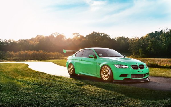 BMW m3 Green