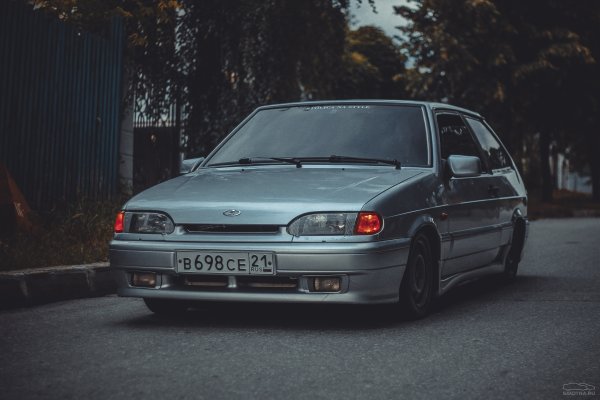 ВАЗ 2113 серебристая стенс