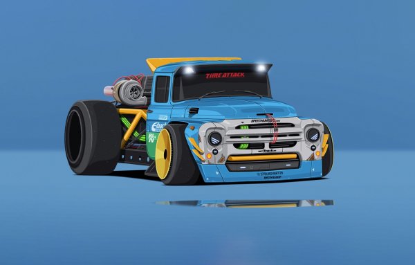 Дизайн автомобиля ЗИЛ