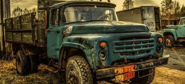 ЗИЛ 130 Ржавый