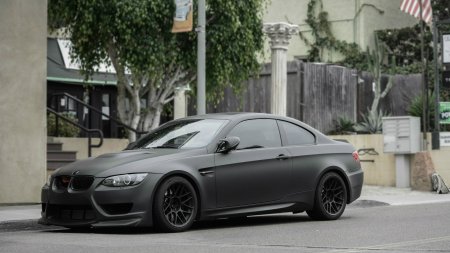 BMW e92 серый матовый