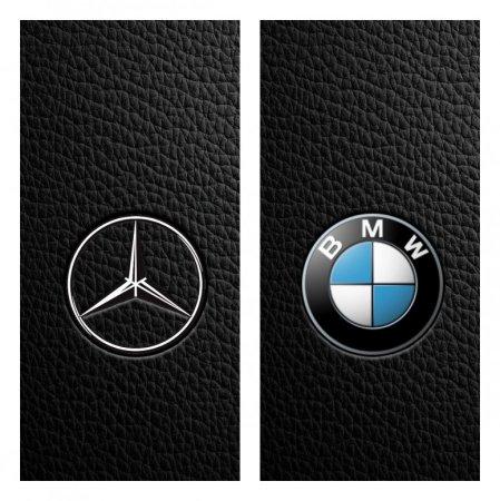 BMW со значком Мерседес