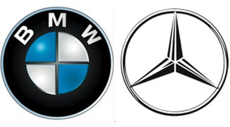 Значок BMW И Mercedes