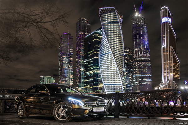 Мерседес Москва Сити