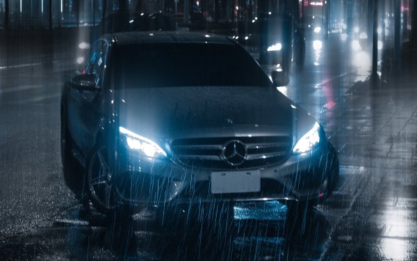 Машина ночью