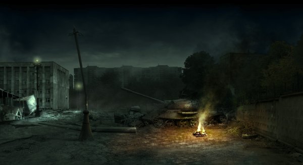 Мертвый город из сталкера