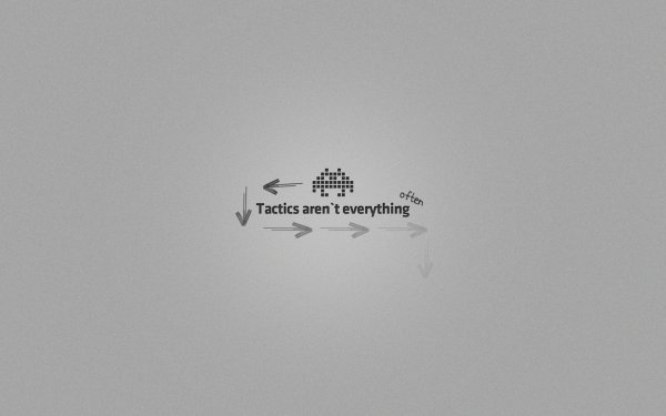 Минимализм надпись