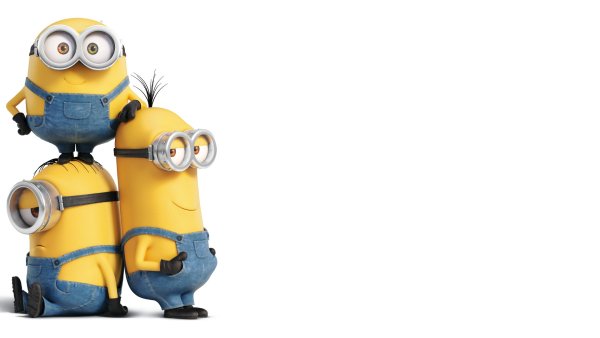 Миньоны без фона