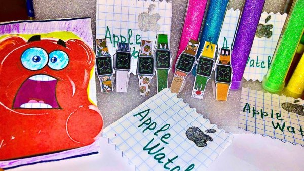 Идеи для бумажных сюрпризов часы