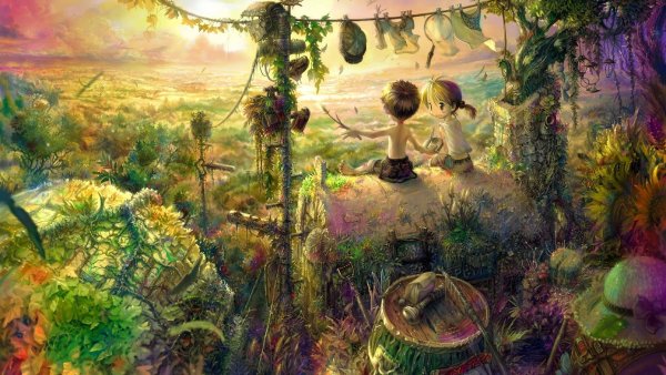 Аниме пейзаж