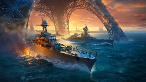 World of Warships 4k
