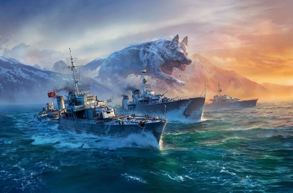 World of Warships корабли