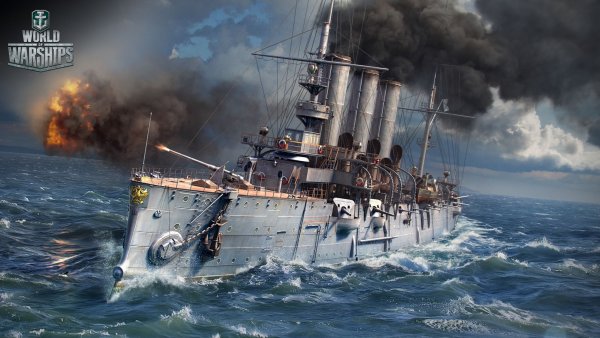 Боевой корабль в World of Warships