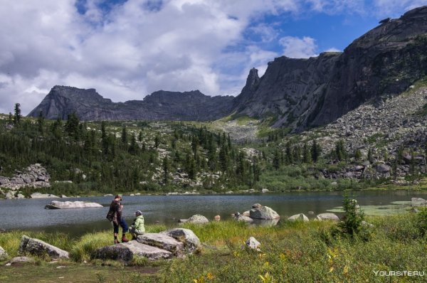 Парк Ергаки озеро Медвежье