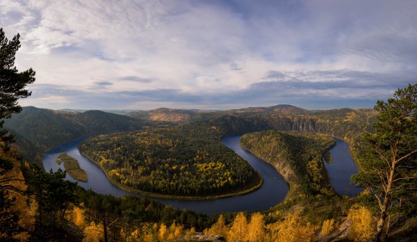 Манская петля Красноярский край река