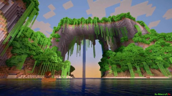 Красивые биомы в майнкрафт