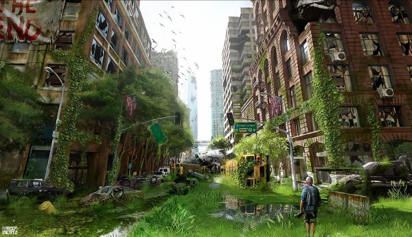 Заброшенный город зомби апокалипсис