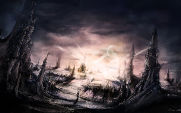 Мрачный фэнтези мир