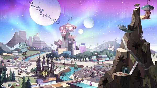 Стар против сил зла замок МЬЮНИ