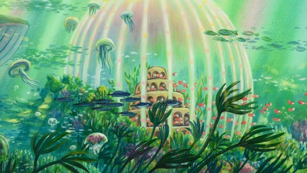 Эстетика Хаяо Миядзаки пейзаж