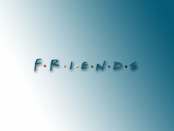 Друзья надпись