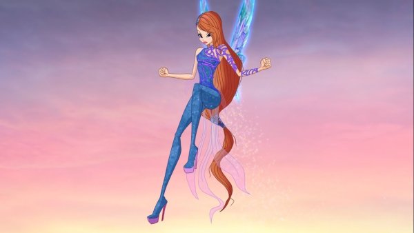 Сага Винкс превращение Блум