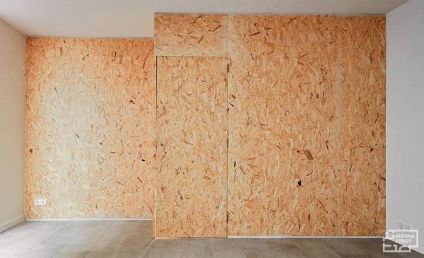 Обшивка стен фанерой