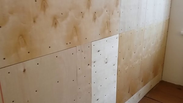 Перегородки межкомнатные фанера