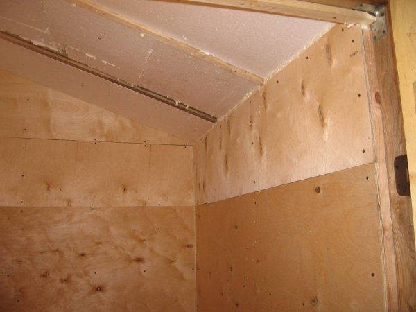 Отделка фанерой