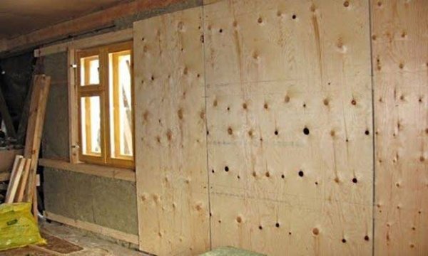 Фанера на стены в каркасном доме