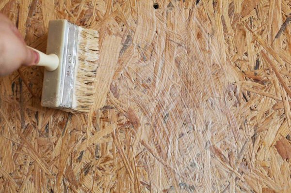 ОСБ штукатуреное валиком